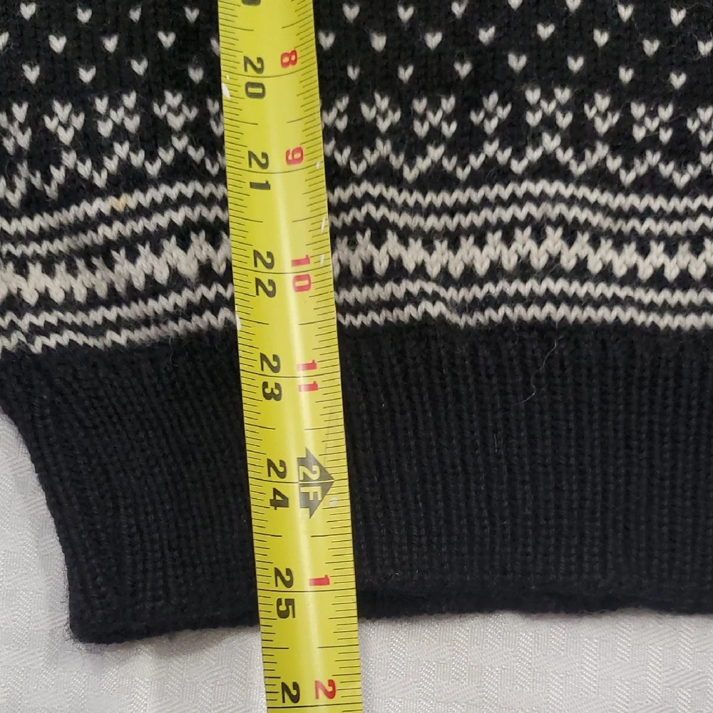 Dale of Norway Black With Multi Colored Sweater with Nordic Elegance - Picture 11 of 15